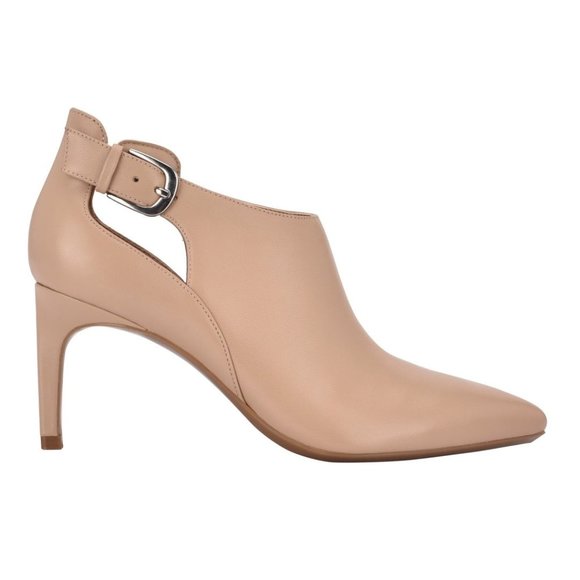 Shelby Calvin Klein Leather Booties 9.5 - Picture 2 of 9